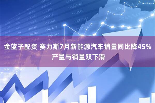 金篮子配资 赛力斯7月新能源汽车销量同比降45% 产量与销量双下滑